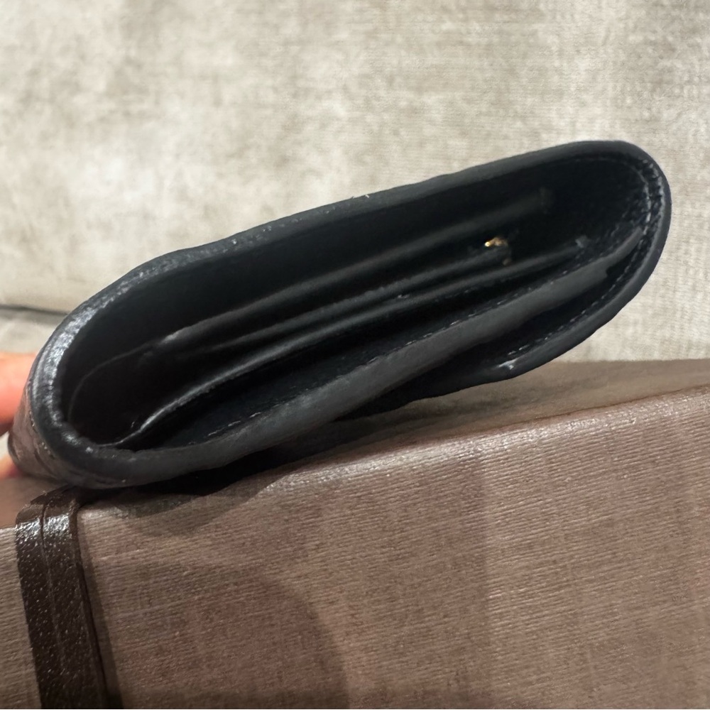 Louis Vuitton Black Empreinte Leather Curieuse Compact Wallet - Picture 11 of 11